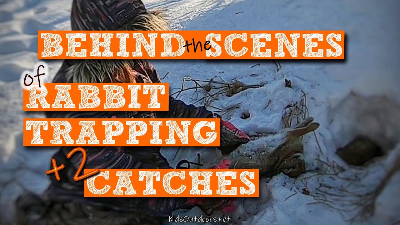 S2E5 Behind the Scenes of Rabbit Trapping PLUS 2 Catches! Kids