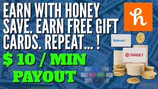  HONEY REVIEW ($10 Min Payout) | Shop Online & Earn Gift Cards Automatically !