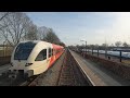 4K Cabinerit Zutphen - Winterswijk (stoptrein) 13-02-2022