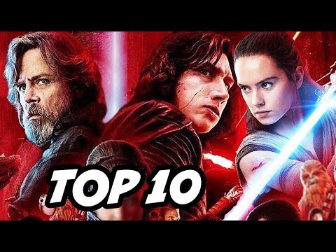Star Wars The Last Jedi TOP 10 WTF Questions - Snoke, Luke Skywalker, Rey's Pare