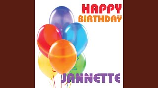 Happy Birthday Jeanette