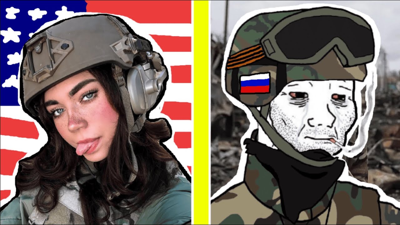 Пропаганда: ВС США vs ВС РФ