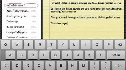 How to record your ios6 screen