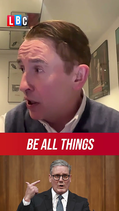 Steve Coogan 'despairs' of Starmer's approach as PM | LBC