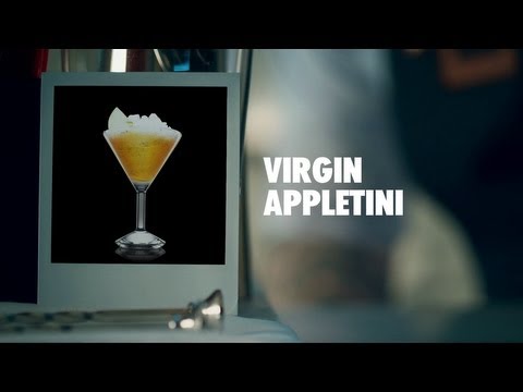 VIRGIN APPLETINI DRINK RECIPE - HOW TO MIX