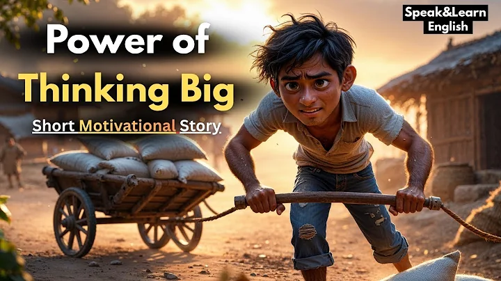 Power of Thinking Big - Story of a Poor Boy With Empty Pockets | Powerful Motivational Story