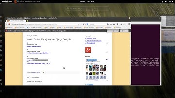 How to Get the SQL Query from Django QuerySet