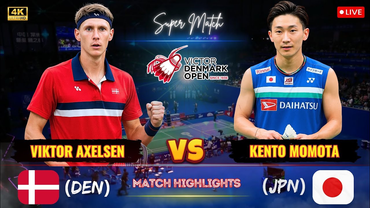 Kento Momota vs Viktor Axelsen: The Epic Badminton Showdown