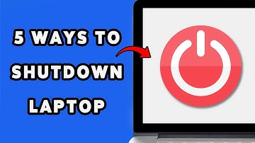 Five Ways To Shutdown Your Laptop | Smart Tricks To Power Off Laptop 2025