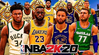 NBA 2K20 LEGEND LEBRON JAMES, STEPH CURRY, LUKA DONCIC and GIANNIS return ONE LAST TIME...