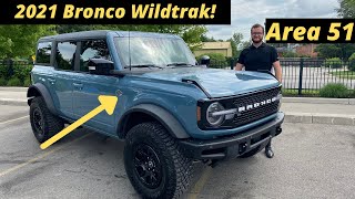 (SASQUATCH PACKAGE) 2022 Area 51 Bronco 4 Door Wildtrak - Walkthrough and Review