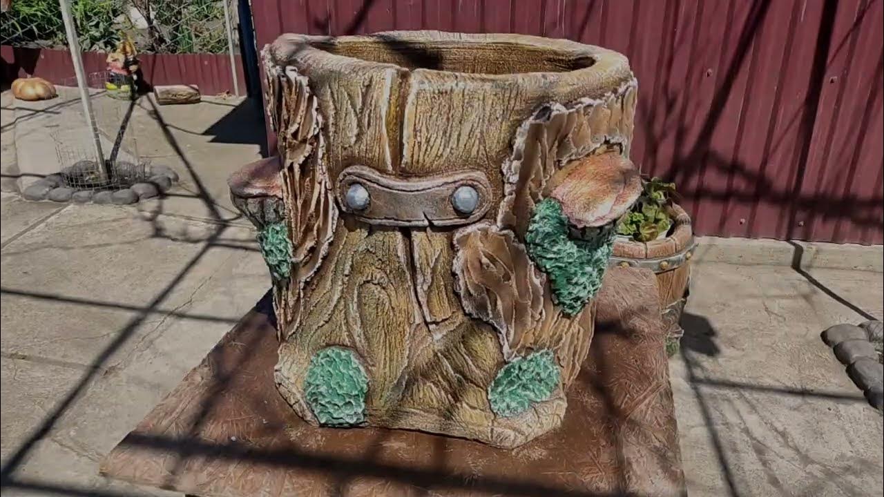 Вазон для цветов. - YouTube