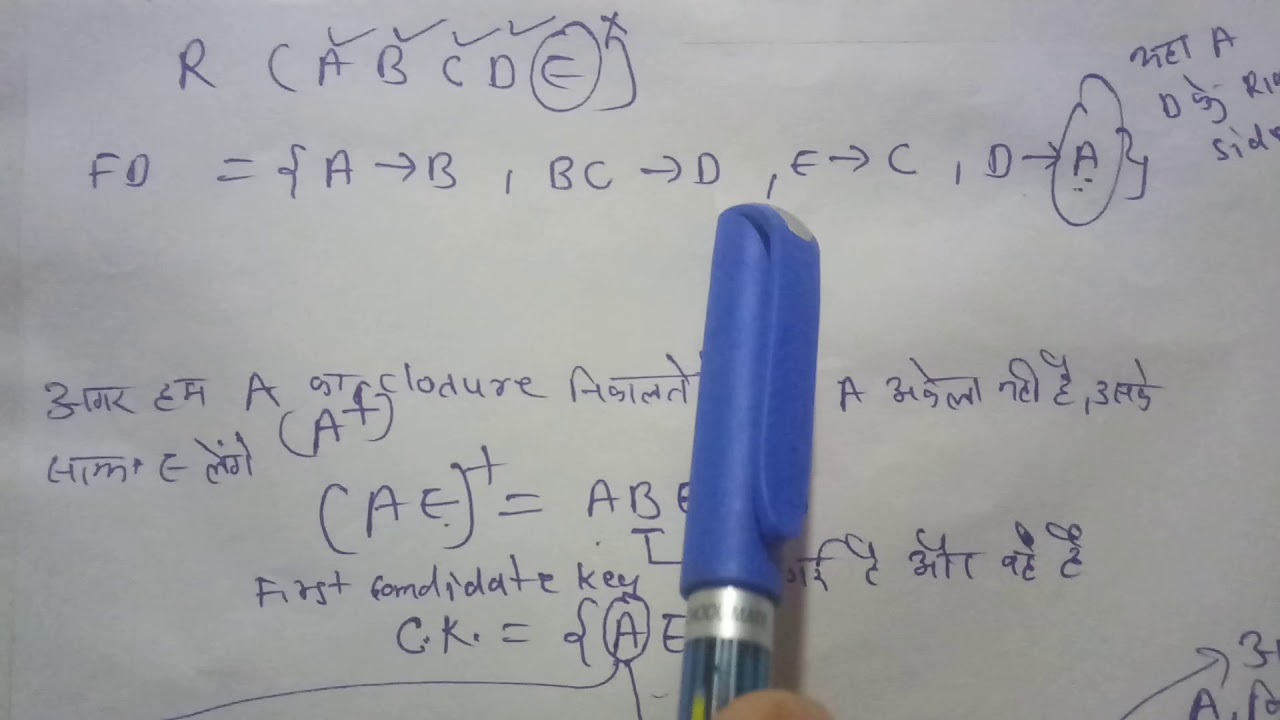 Closure in DBMS Lecture 11 by Wasim Sir - YouTube