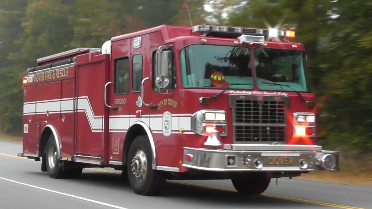 Dover, NH Fire Department Engine 2 Responding YouTube