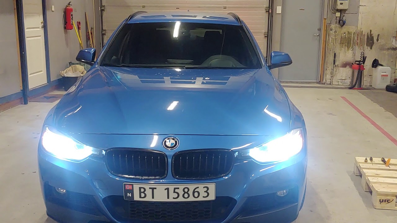 BMW f30 f31 dynamisk blinklys