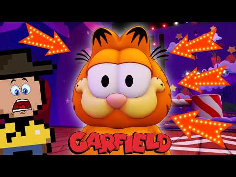 GARFIELD IS TRAPPED IN A TV SHOW! * AND HE IS STILL LAZY *