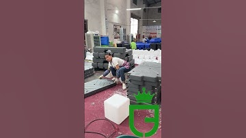 Roto-molding workshop footage. #plastic #molding  #machine #manufacturing #rotomolding  #workshop