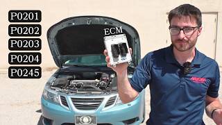 How I Fixed Saab 9-3 2.0L Misfire Codes P0201 P0202 P0203 P0204 P0245