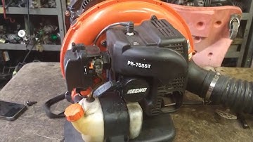 echo pb-755st backpack blower carburetor fuel line repair primer bulb