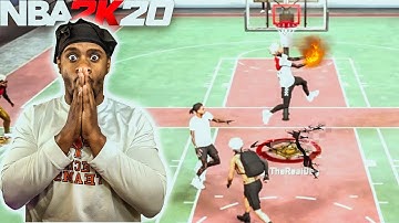 I took the NEW RAREST BUILD to the park in NBA 2K20... The most CHEESY build in the game!