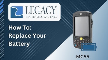 How To: Replace Your Battery | Zebra/Motorola MC55
