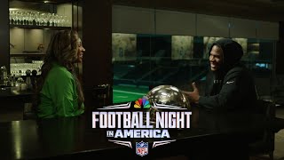 Micah Parsons: Sports became an escape from 'living in chaos' (FULL INTERVIEW) | FNIA | NFL on NBC