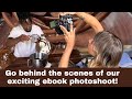 Get a sneak peek into the ebook photoshoot behind the scenes!