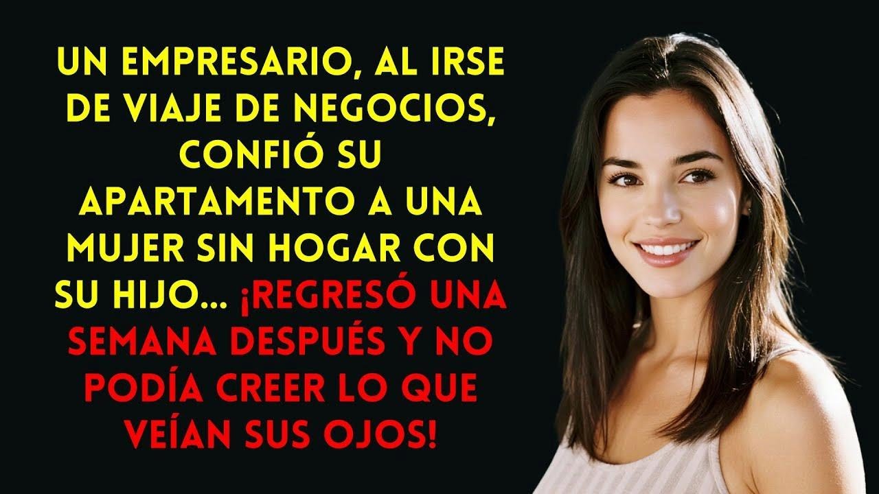 Empresario le prestó su depa a una indigente. ¡Lo que vio al volver lo dejó mudo!