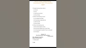 Graph Thoery M.Sc. 4 th sem. question paper