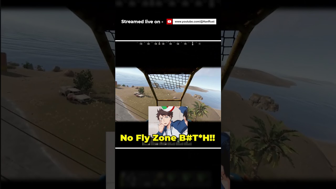 No Fly Zone #2 #rust  #rustraids #gaming