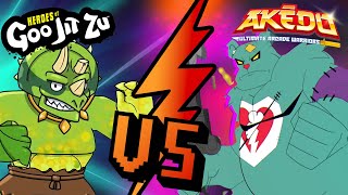 Goo Jit Zu Vs Akedo | Ultimate Fight Compilation | Cartoons For Kids