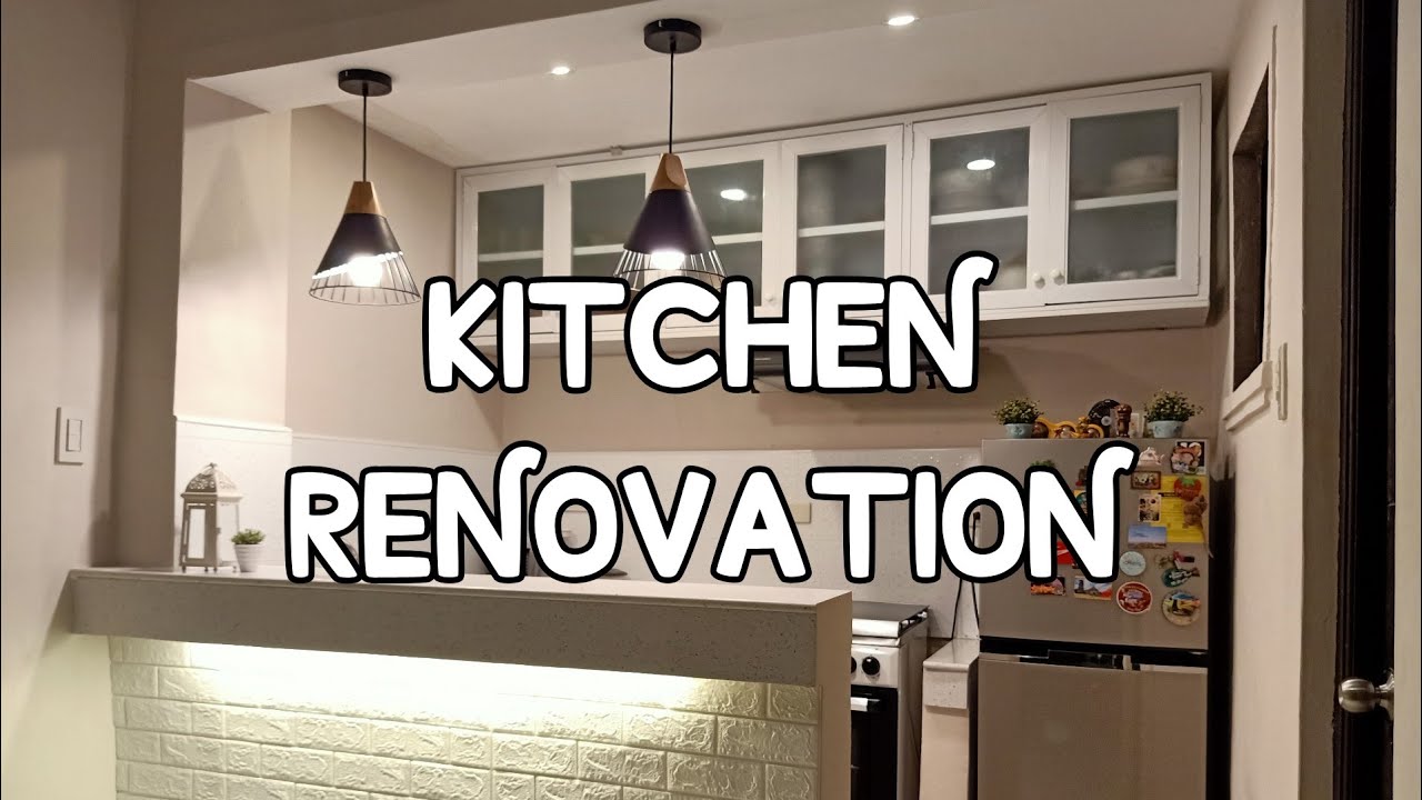 Small Kitchen Renovation. Amazing ðŸ˜ƒ - YouTube