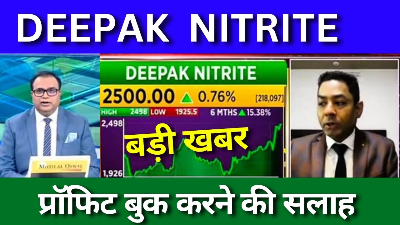 DEEPAK NITRITE share latest news, Target price, buy or not , Deepak nitrite Share analysis,