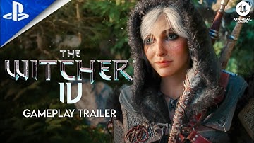 THE WITCHER 4 STATE OF UNREAL GAMEPLAY CINEMATIC Trailer | First look at Ciri in UNREAL ENGINE 5.5