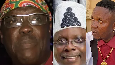 DELE ODULE AND OGOGO SHOW LOVE TO HAREJAN AT ODUNLADE ADEKOLA FATHERS BURIAL IN ABEOKUTA 