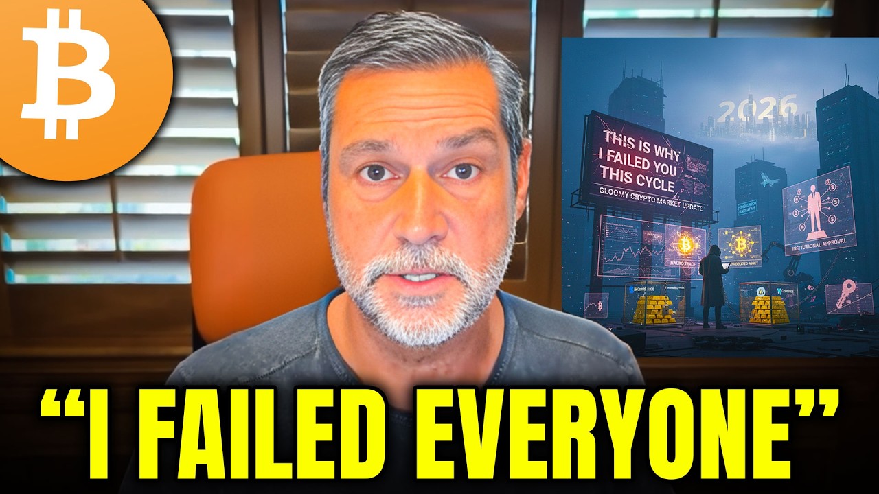 “This Is Why I Failed You This Cycle” - Raoul Pal’s GLOOMY Crypto Market  Update
