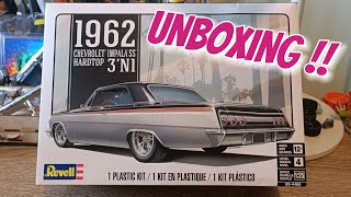 Revell Chevrolet Impala SS '62 3 in 1 - Unboxing !!