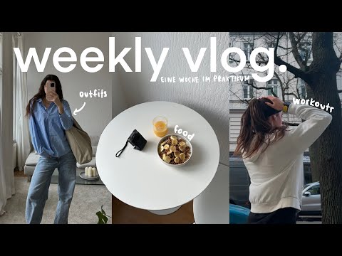 a week in my life | vollzeit arbeiten | sport routine | Anna’s Journal