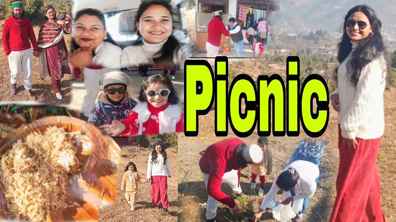 Kawwa Biryani banadi😱 😱... Jungle Me Picnic..🥰Outdoor cooking 😺