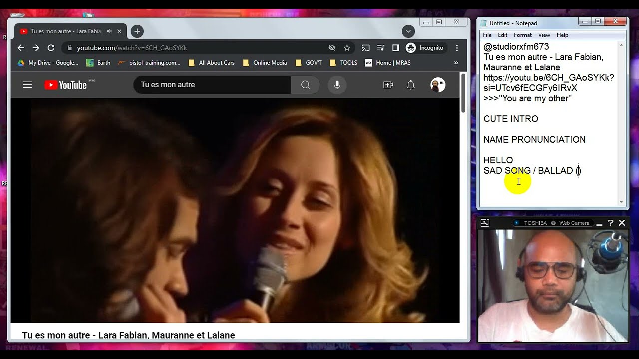 REACTION: Tu es mon autre - Lara Fabian, Mauranne et Lalane@LaraFabianofficial @LaraFabianMultimedia