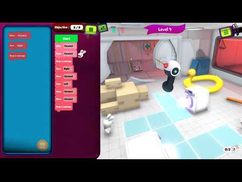 Rabbids Coding level 9 - 3 Stars
