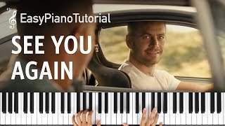 See You Again - Piano Tutorial + Free Sheet Music