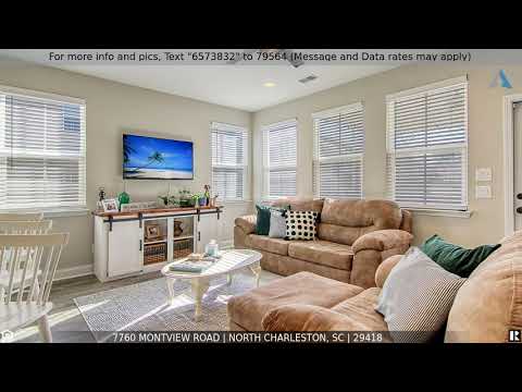 7760 Montview Road, North Charleston, SC home video tour