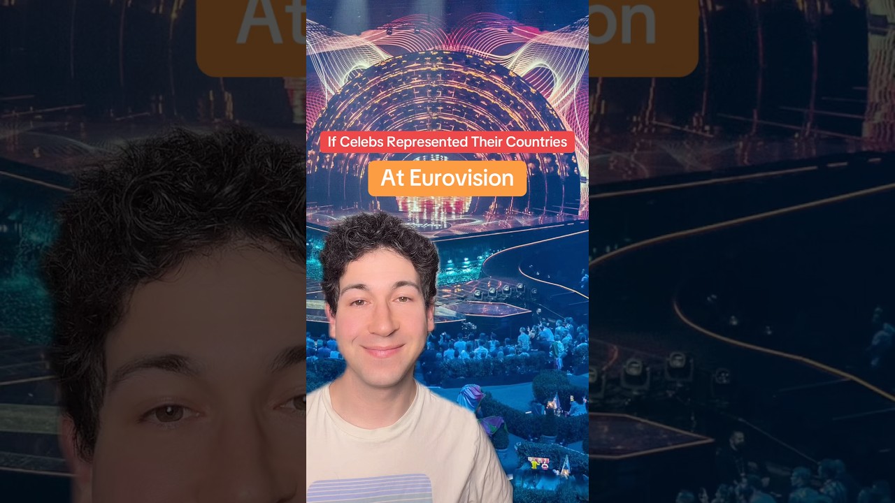 If Celebs Represented Countries at Eurovision #eurovision2026 #eurovision #esc #esc2026 #europa