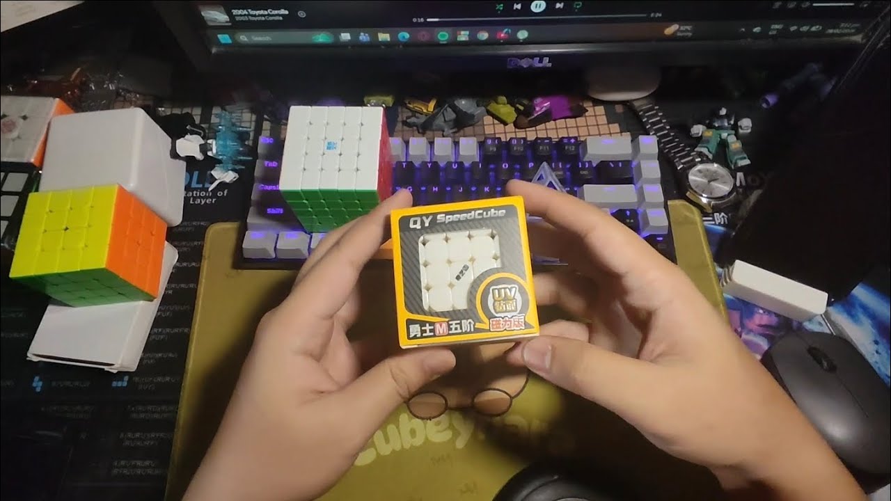 UNBOXING @MoFangGeQiYi QIYI WARRIOR M 5X5 UV 