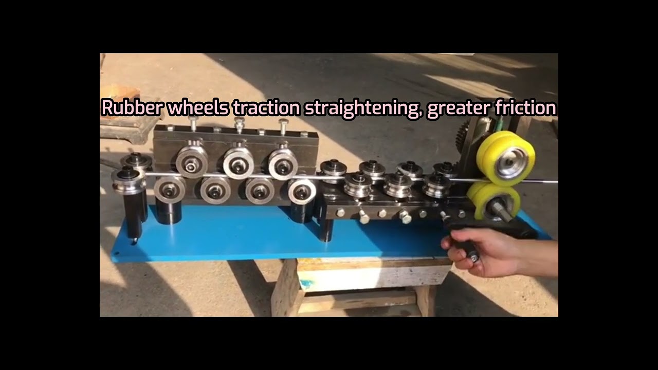 trolley wire straightener mechanical straightening devices