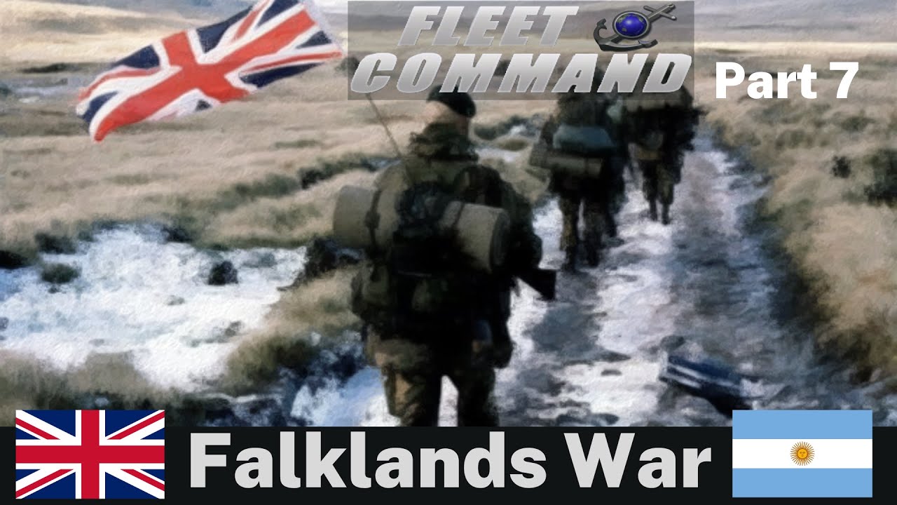 SCS Fleet Command C2 Falklands War E7 Strike Port Stanley - YouTube