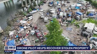 Seattle man uses drone to help victims recover stolen cars, property | FOX 13 Seattle