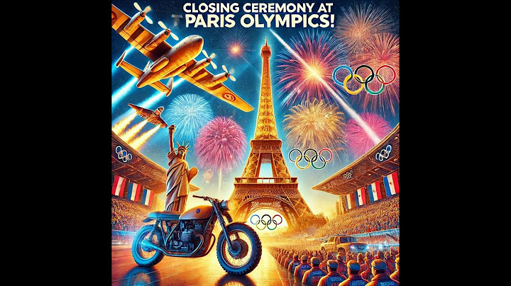 Tom Cruise Epic Stunt at Paris 2024 Olympics Closing Ceremony