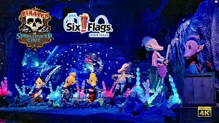 Pirates of Speelunker Cave On Ride Low Light 4K POV Six Flags Over Texas 2024 04 21
